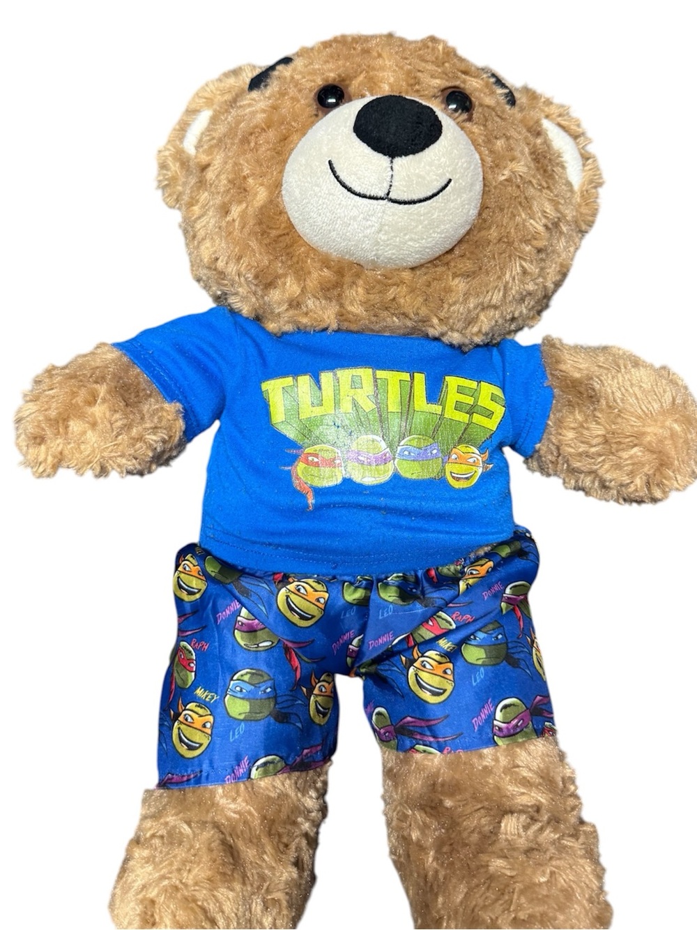 Build a Bear with teenage mutant ninja turtles clothes
